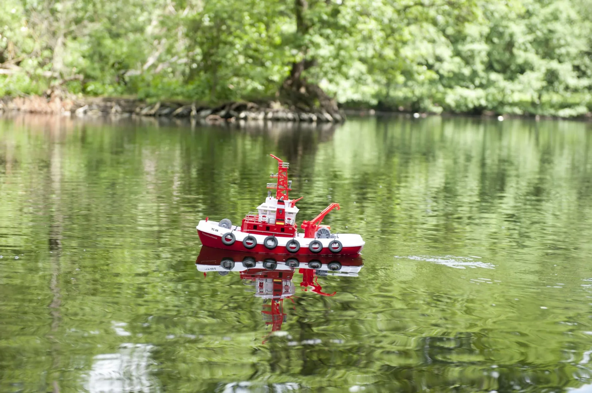 RC-Feuerlöschboot TC-08 2.4G 100% RTR - 4