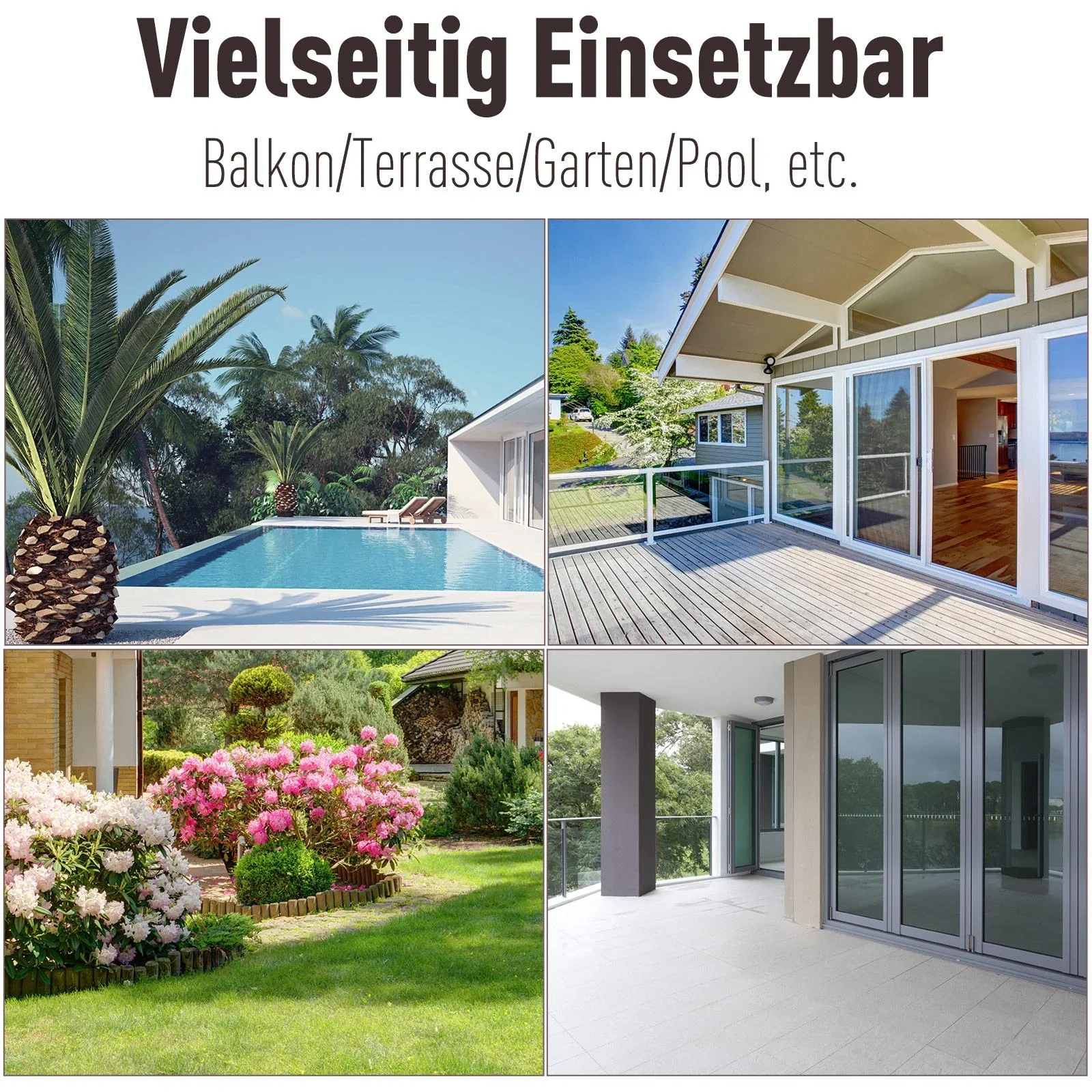 Beistelltisch 3er Set Couchtisch Gartentisch Satztisch Balkontisch Polyrattan Braun - 2