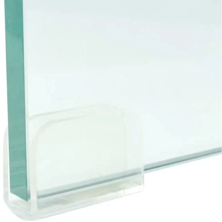 TV-Schrank/Monitorerhöhung transparent 90x30x13 cm Glas - 0