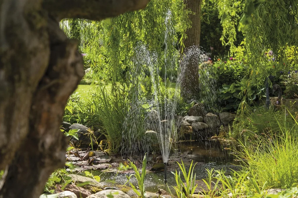 Solarpumpensystem "Splash" mit 20 W Solarmodul, 1350 l/h, max. 190 cm - 1