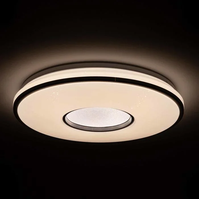 LED Glitzer-/ Sternenleuchte SHINING SILVERSTAR 24W mit 4 Stufen DIM Ø 490 mm - 1