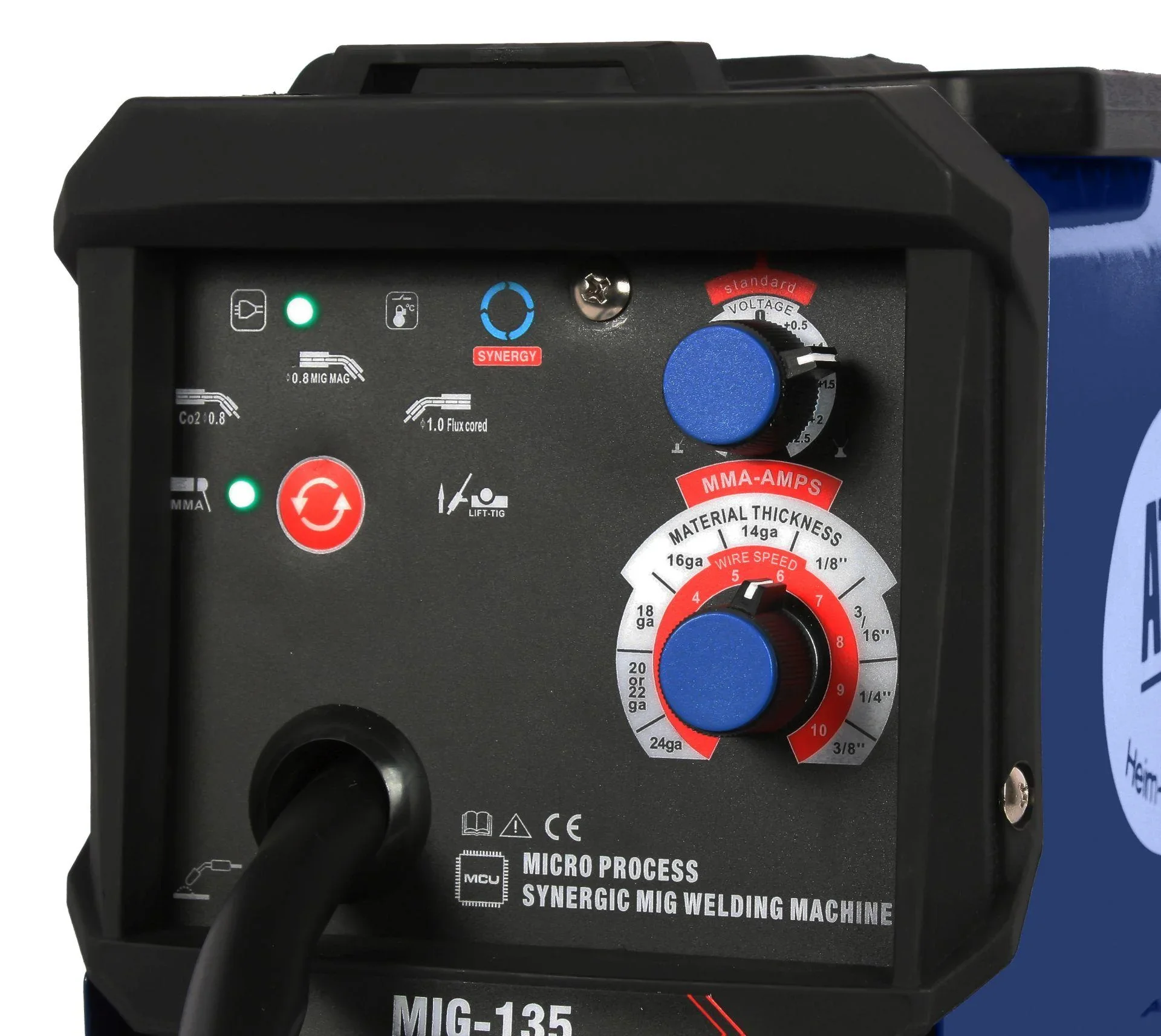 Schweißgerät 5-in-1 Mini-MIG 135 - 0