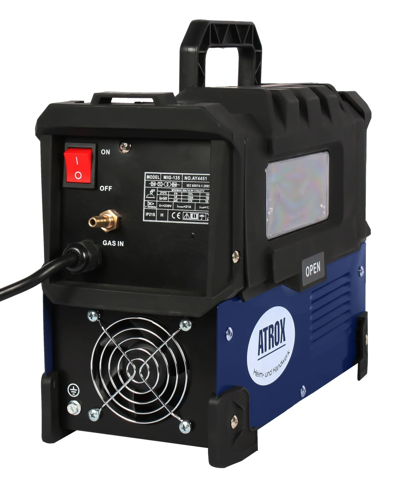 Schweißgerät 5-in-1 Mini-MIG 135 - 6