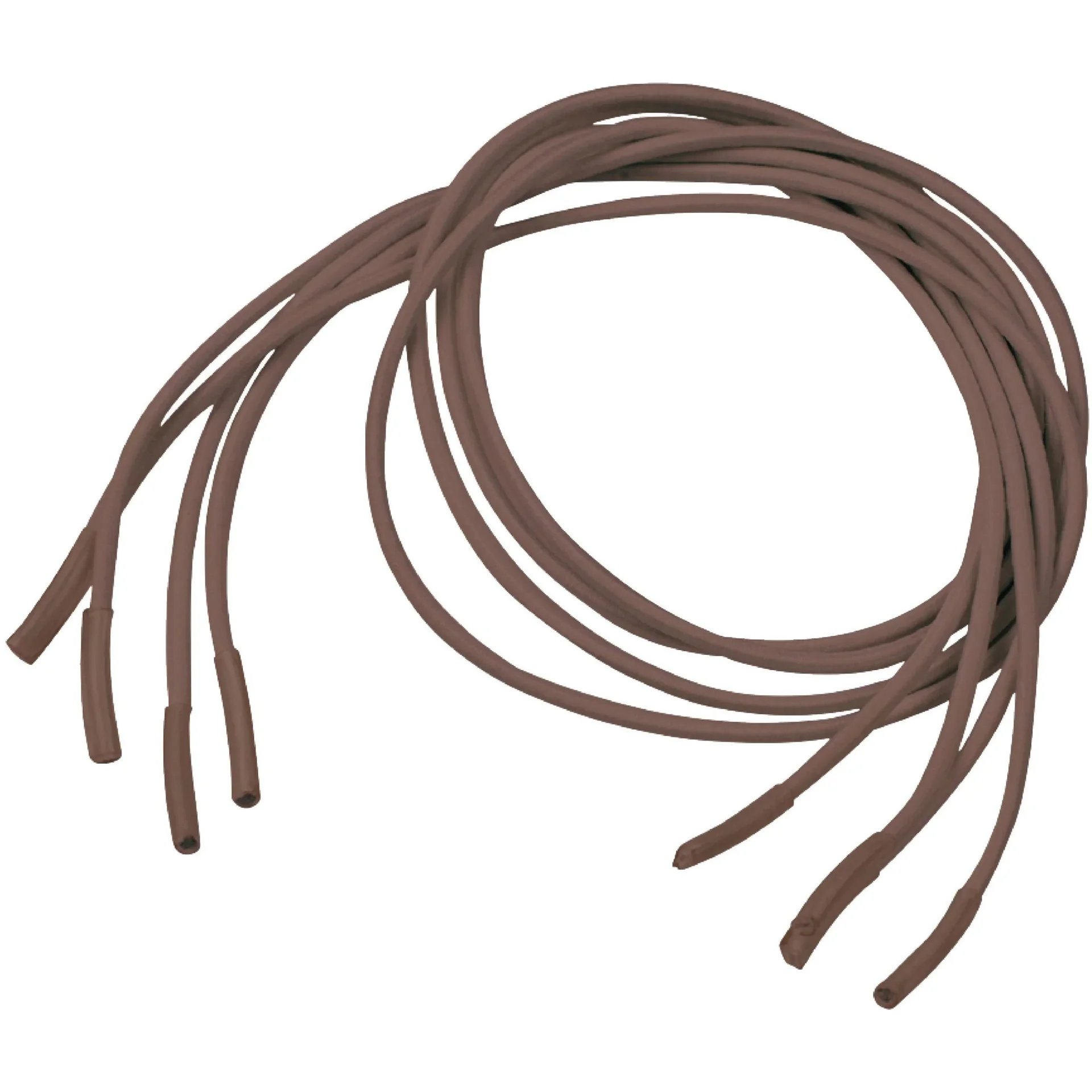 Schnürsenkel Elastisch 60.0 cm Braun - 1