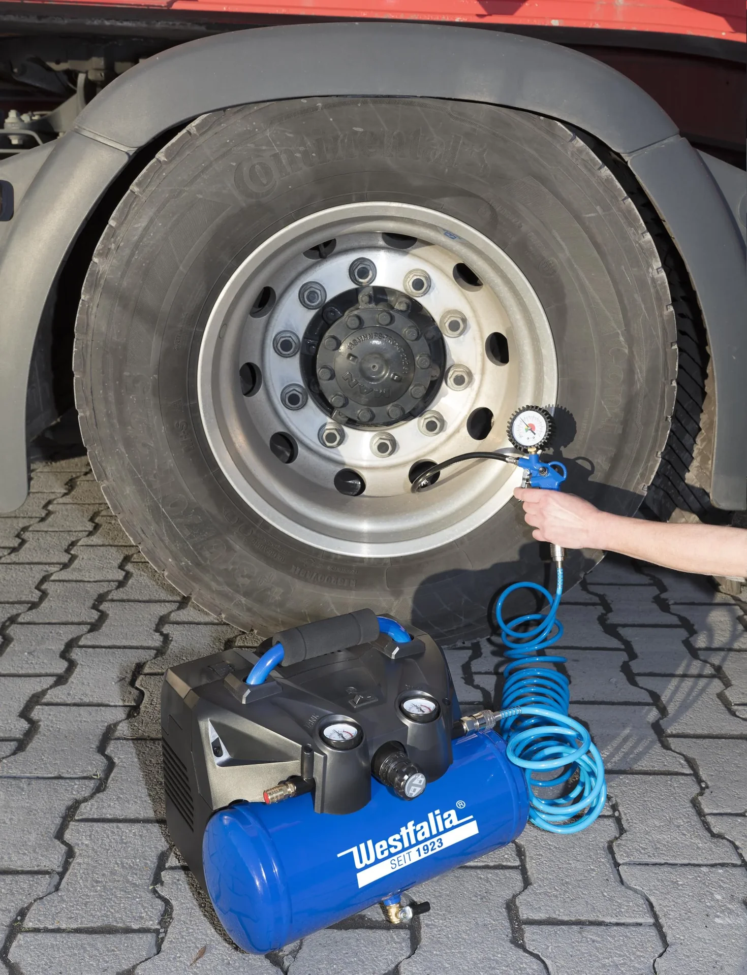 Akku- Luftkompressor, 36 Volt - 4