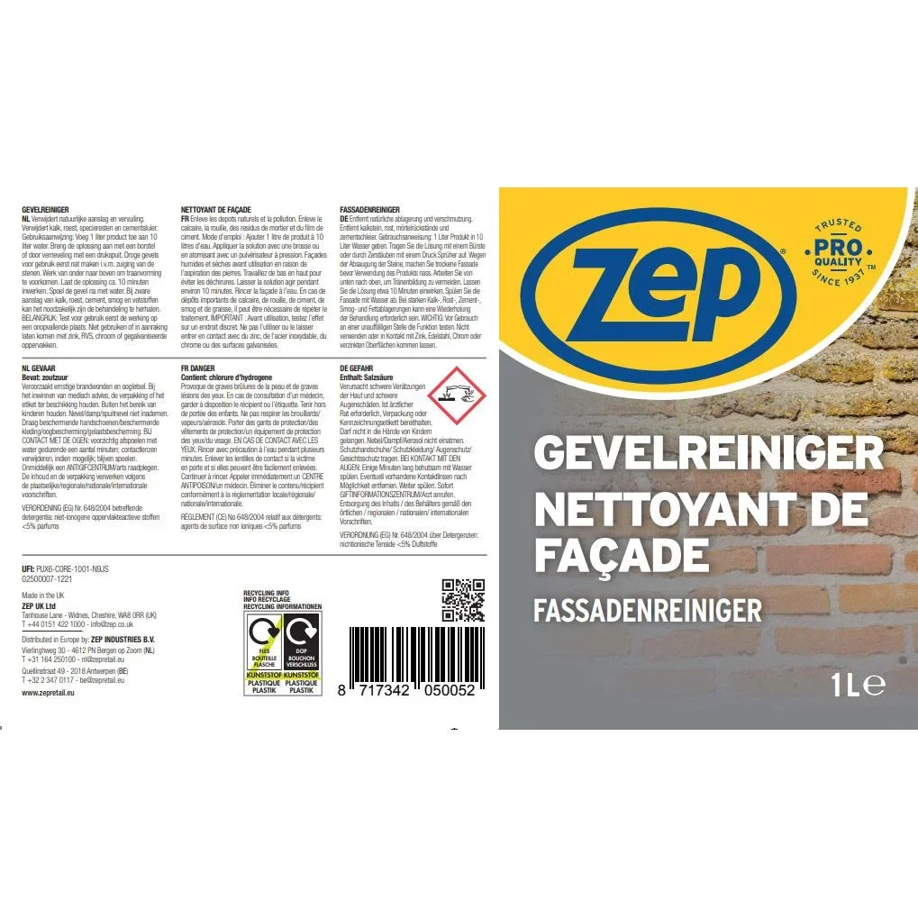 Fassadenreiniger - 1L - 0