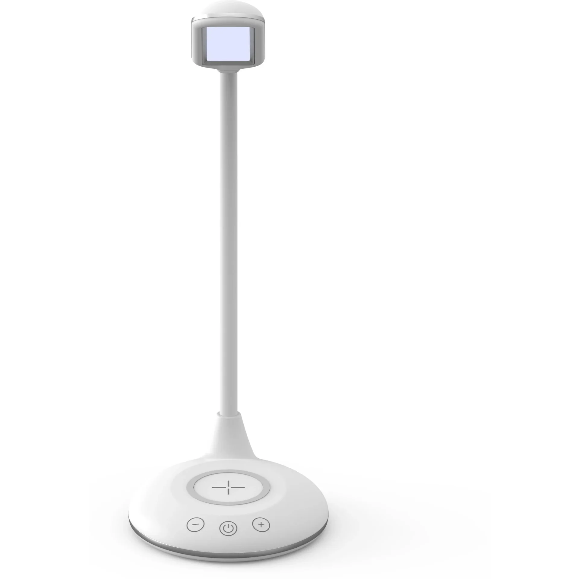 VT-7705 Tischleuchte / Schreibtischleuchte mit drahtlosem QI-Ladegerät - weiß - 3