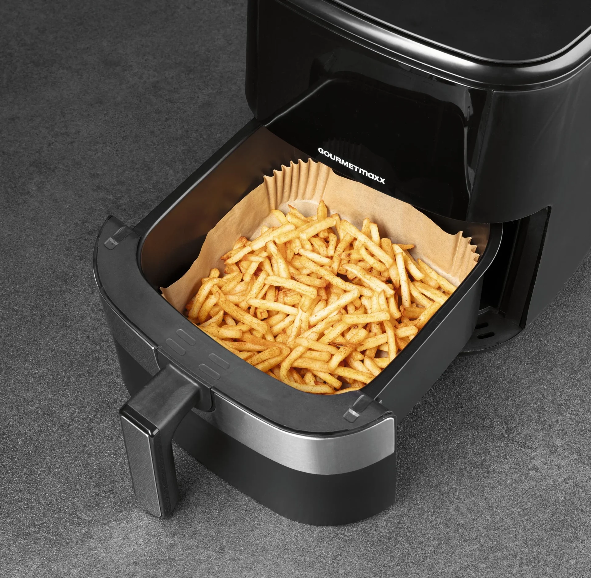 Backpapier-Schalen, 100 Stück zu 601414 Heißluft-Fritteuse Digital, 6,2 Liter, 1500 Watt - 7