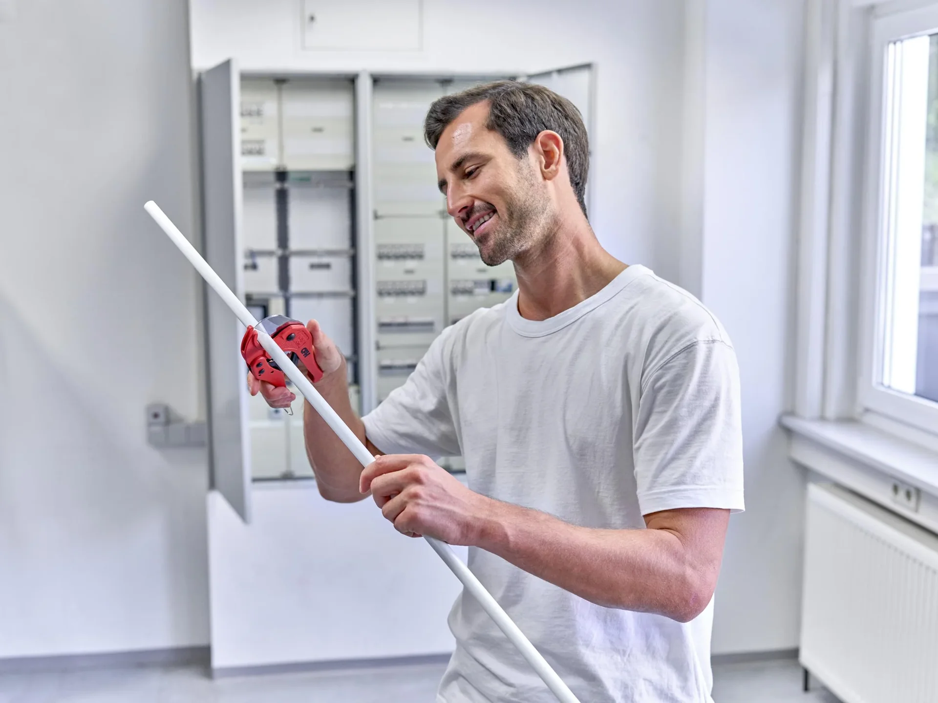 Kunststoffrohrabschneider 42 mm - 0