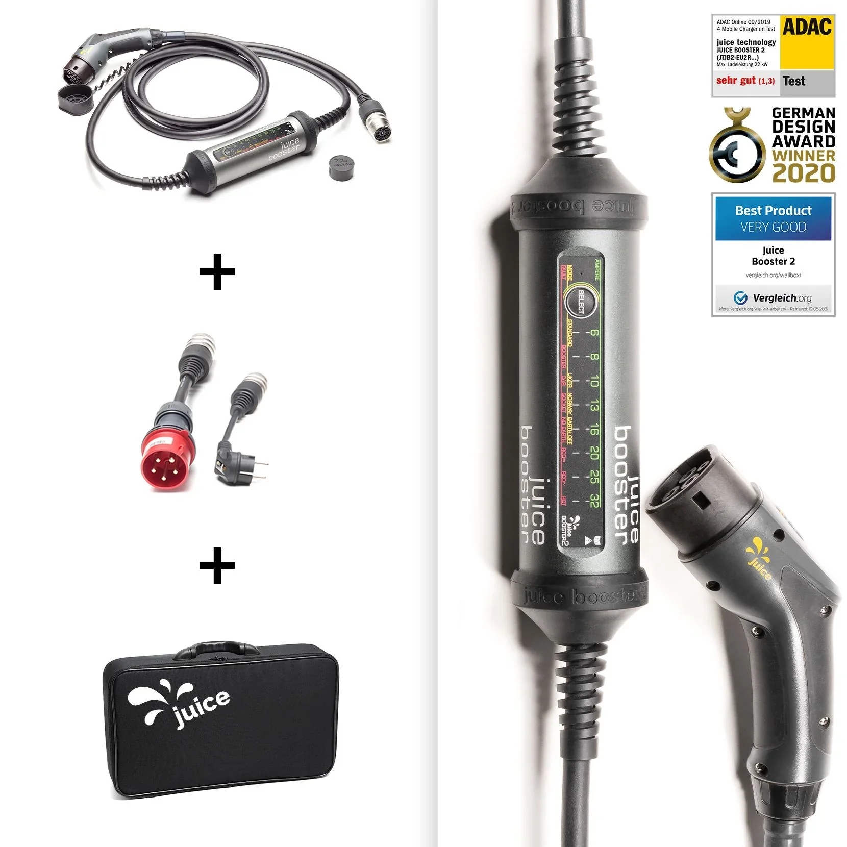 Juice Booster 2 Mobile Ladestation TYP 2 Basic Set EU - 4