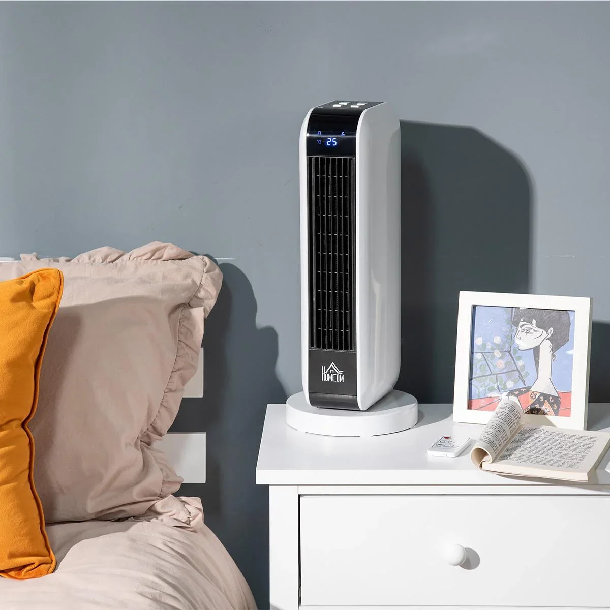 Heizlüfter 2000W 18 cm x 18 cm x 44c m - 2