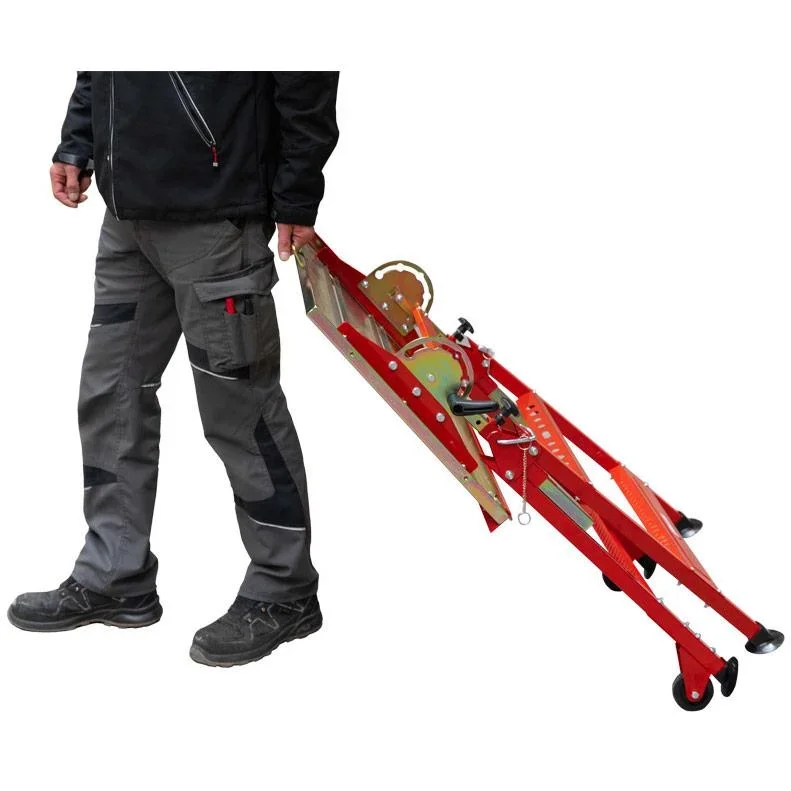 Verstellbare Werkbank aus Stahl - max. 150 kg - leicht zu transportieren - 1