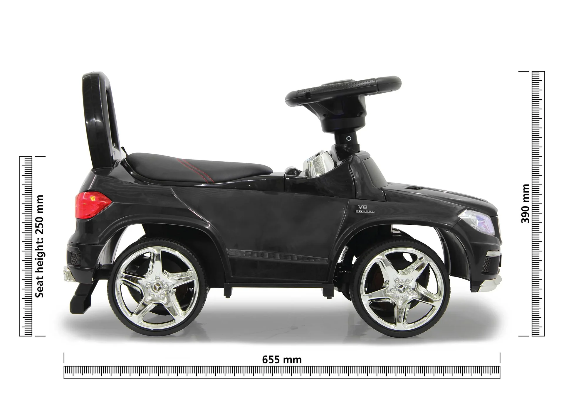 Rutscher Mercedes AMG GL 63, Schwarz - 2