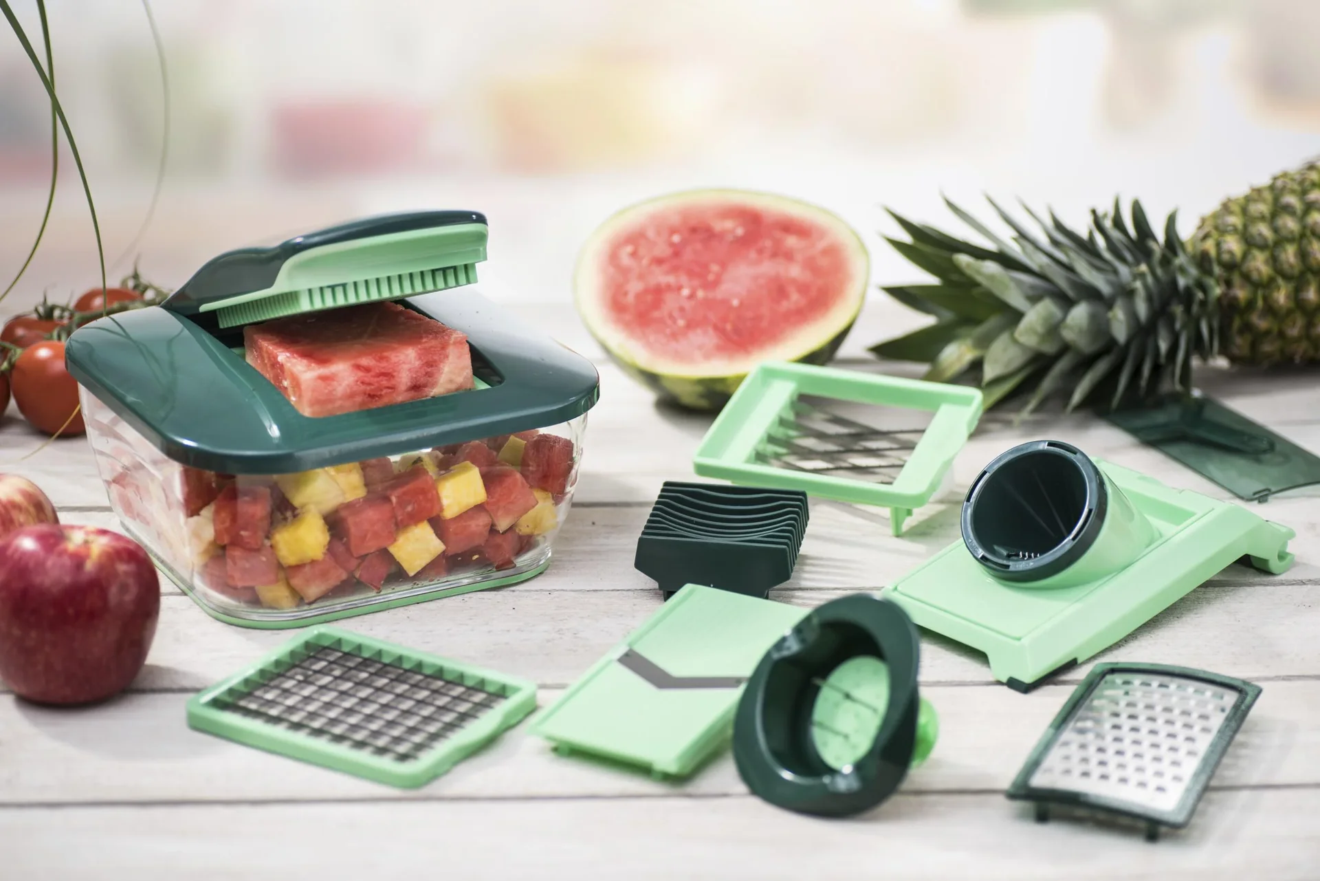 Nicer Dicer Chef, Set 15-teilig + GRATIS dazu Rezeptheft - 1