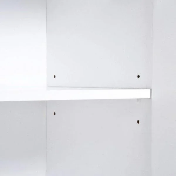 Badschrank Bad Unterschrank Badmöbel Weiß - 1