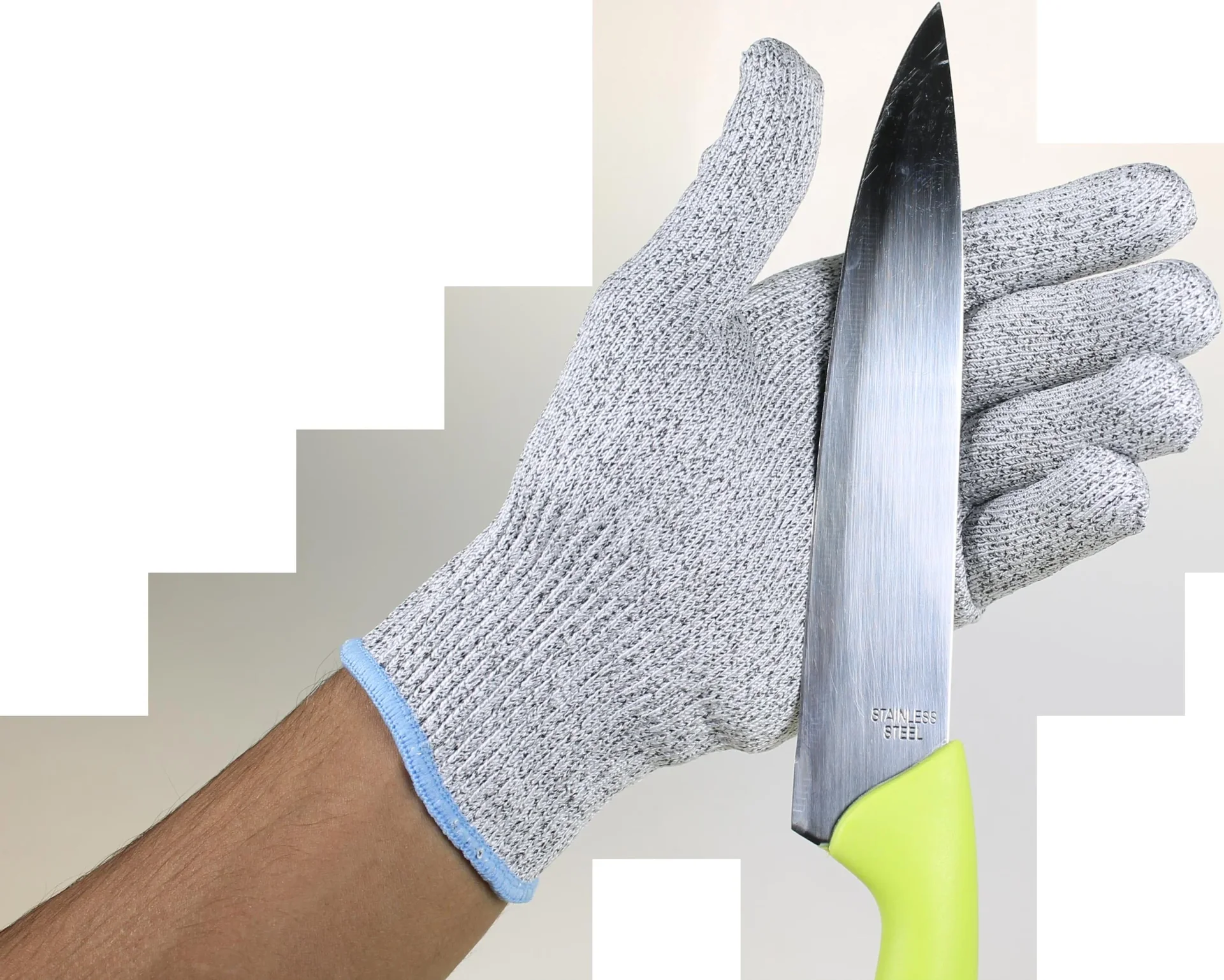 Schneid-Schutz-Handschuh, 2er Set, 1 Paar, Universalgröße - 2