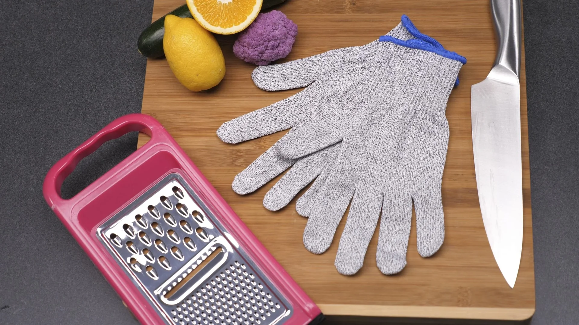 Schneid-Schutz-Handschuh, 2er Set, 1 Paar, Universalgröße - 3