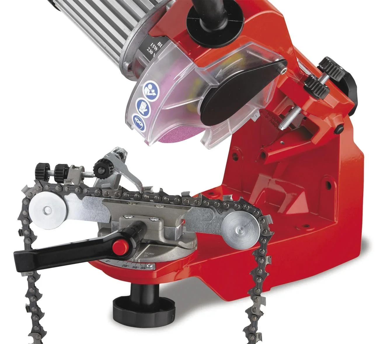 Kettenschärfgerät Jolly Star 1/4+.325 +3/8 +.404 +1/2" Ketten - 2