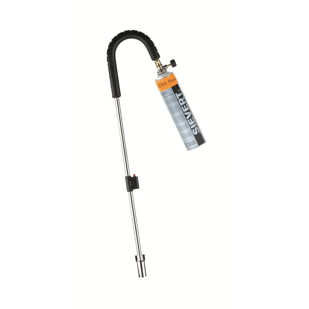 Sievert Unkrautbrenner mit Piezo und 3x Sievert Gasflasche - 1