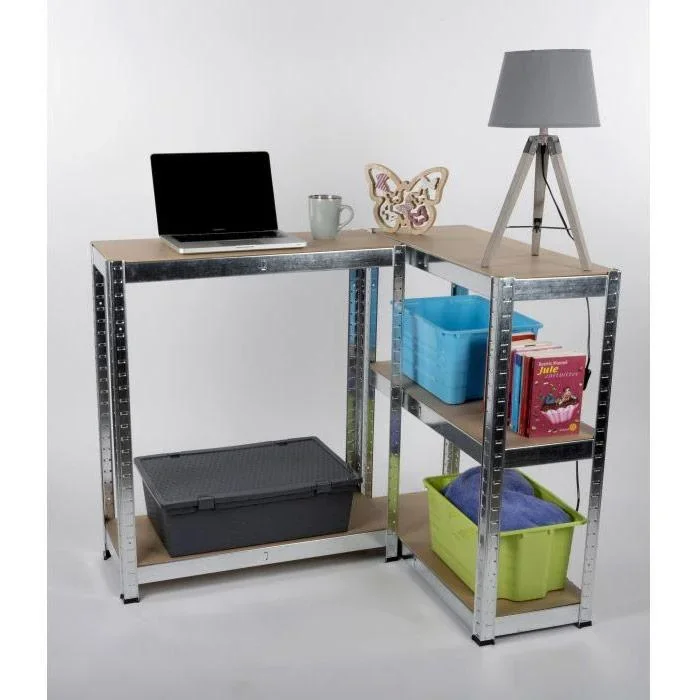 3x Ablagefläche 5 Böden 172 x 75 x 30 cm - 2