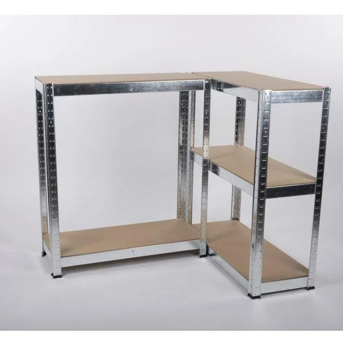 3x Ablagefläche 5 Böden 172 x 75 x 30 cm - 3