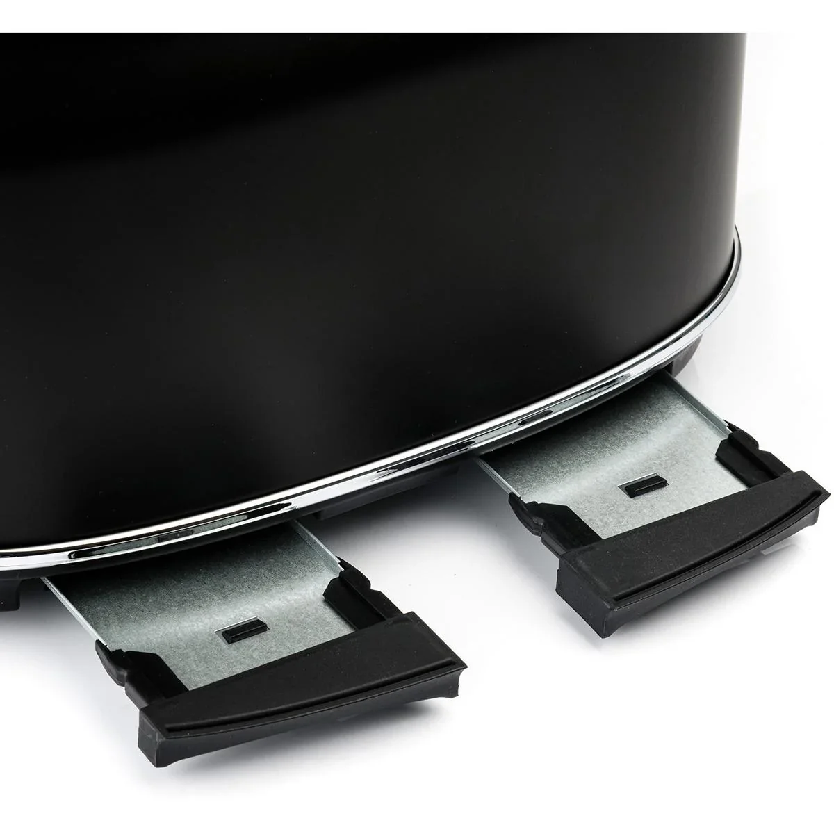 Retro-Toaster - 4-Scheiben-Toaster - Schwarz - 2