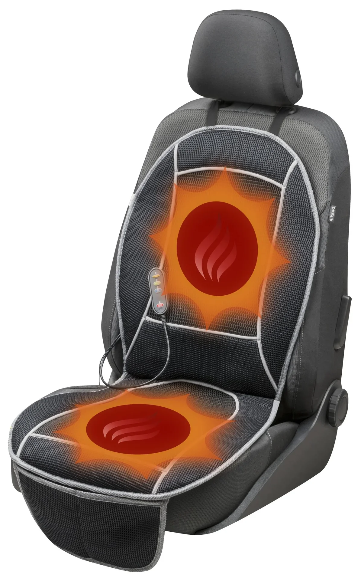 Auto-Sitzauflage "COOLHEAT" - mit Massagefunktion - 1
