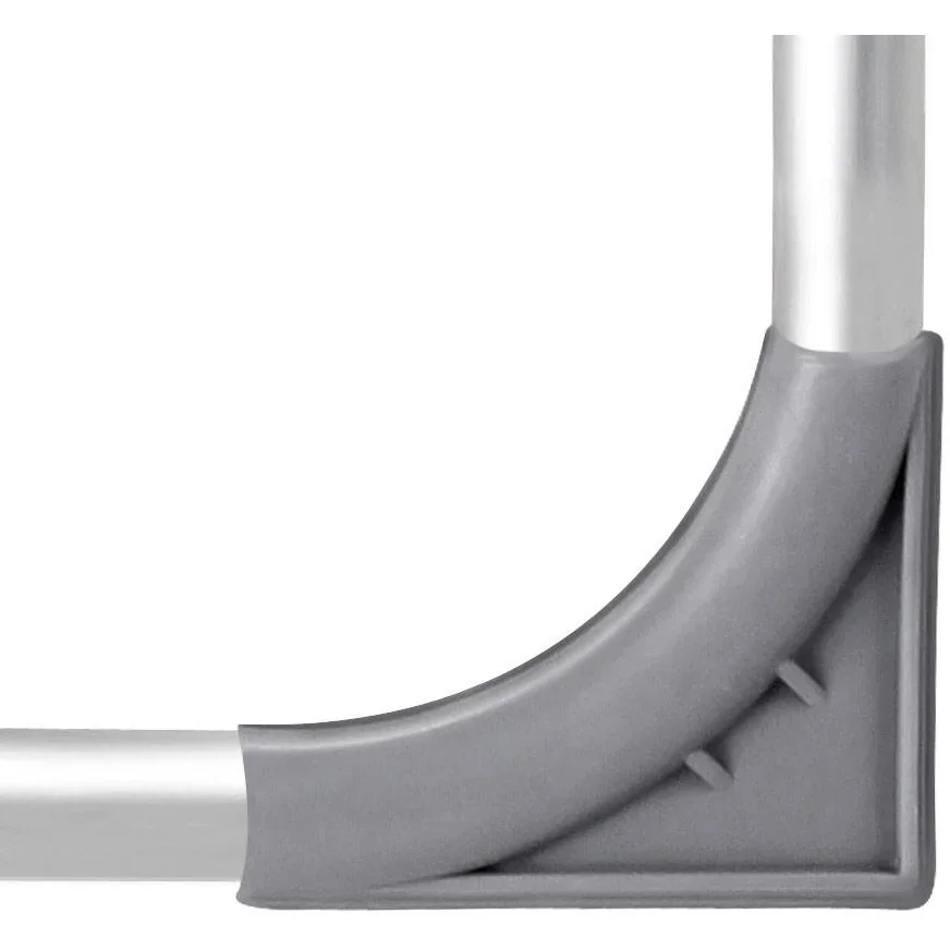 Gartenstühle klappbar 2x - aluminiumgrau - 4