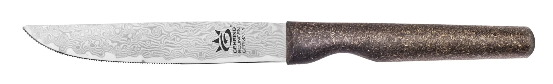 Steak-Messer-Set „Vital“ mit 65-lagigen, geschmiedeten Damast-Klingen aus VG10-Damaststahl, 4-teilig - 0