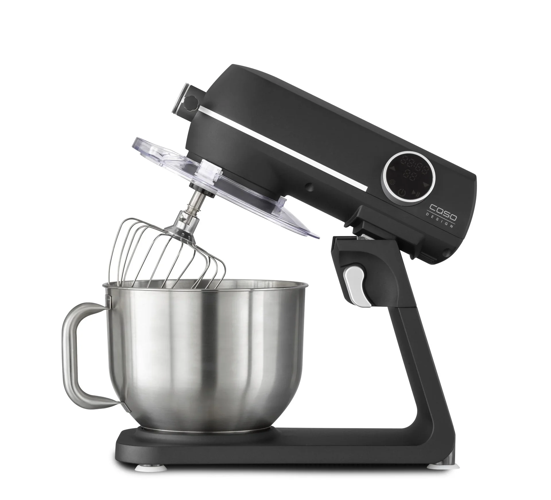 Küchenmaschine KM1800 Black E, Edelstahlschüssel 6 Liter - 0