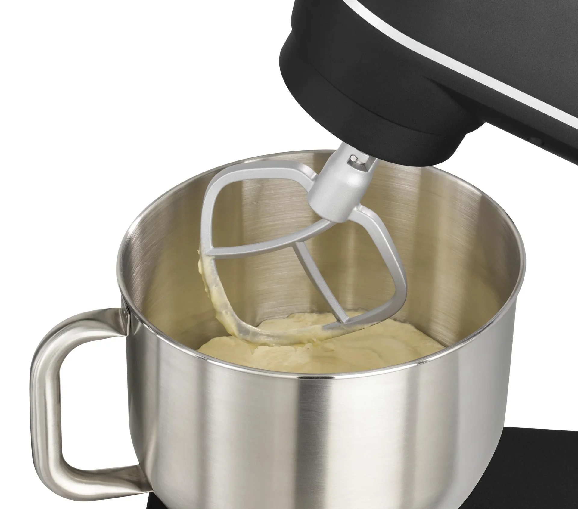 Küchenmaschine KM1800 Black E, Edelstahlschüssel 6 Liter - 7