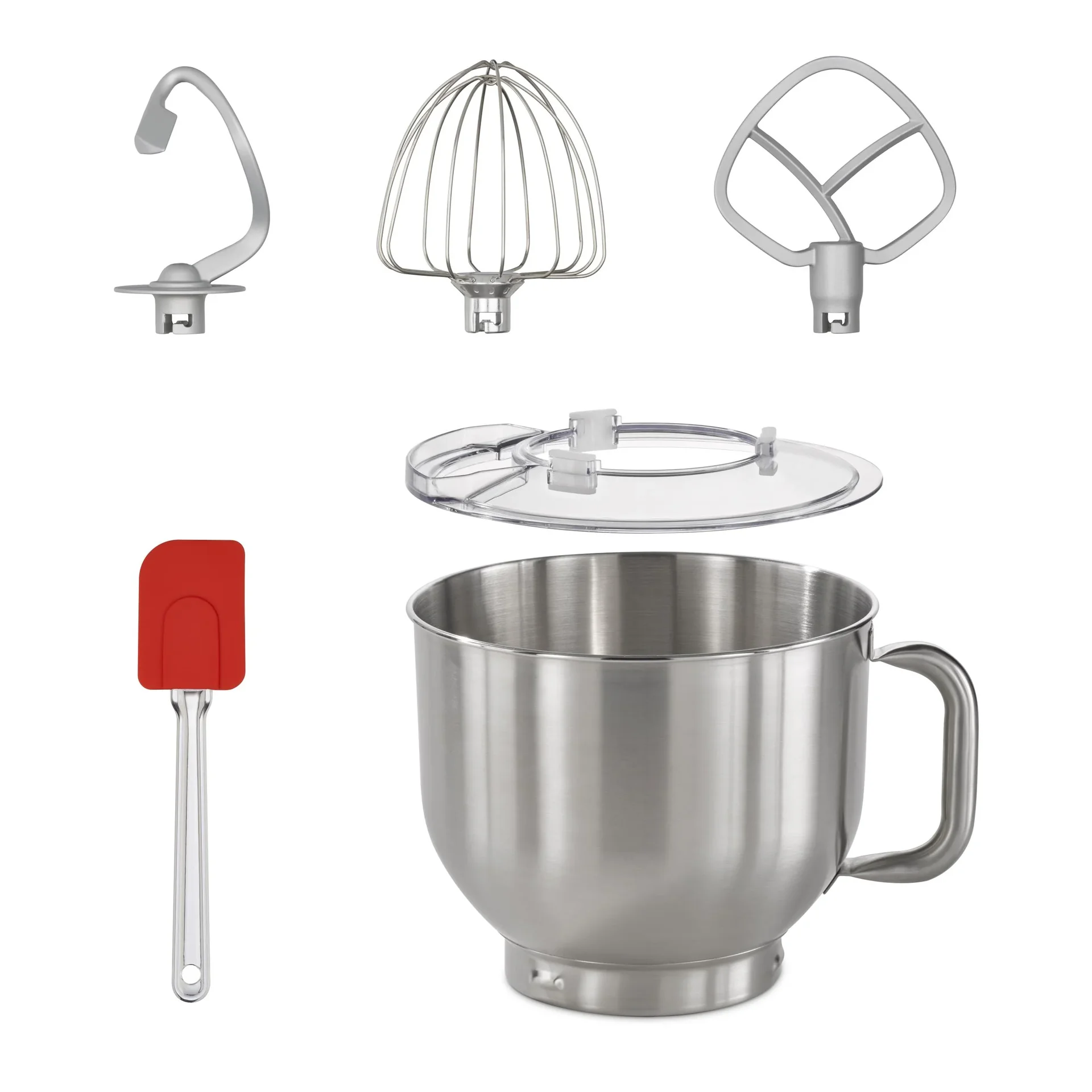 Küchenmaschine KM1800 Black E, Edelstahlschüssel 6 Liter - 11