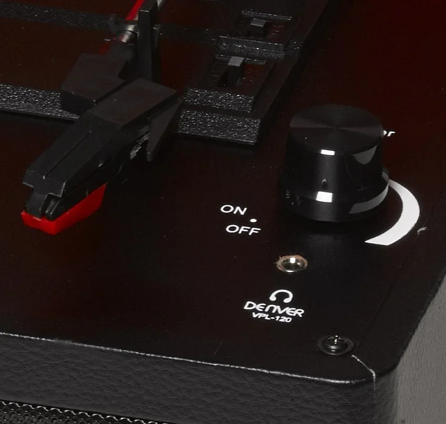 Retro USB Plattenspieler "VPL-120" im Koffer in rot - 2