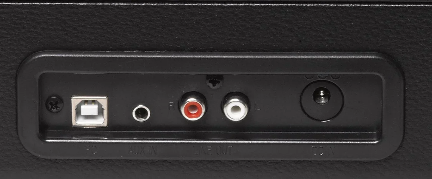 Retro USB Plattenspieler "VPL-120" im Koffer in rot - 3