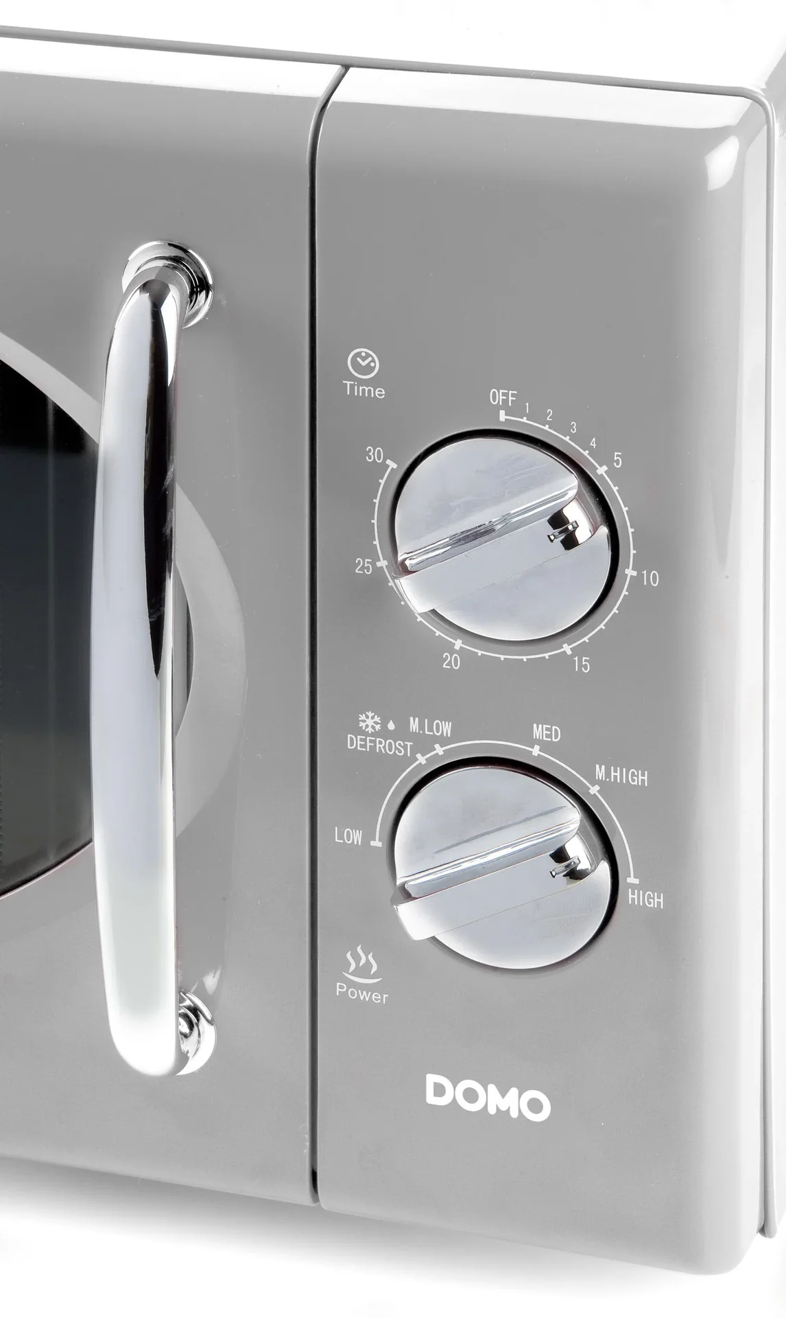 Mikrowelle "DO3025", silberfarben / grau, 25 Liter, 900 W - 1