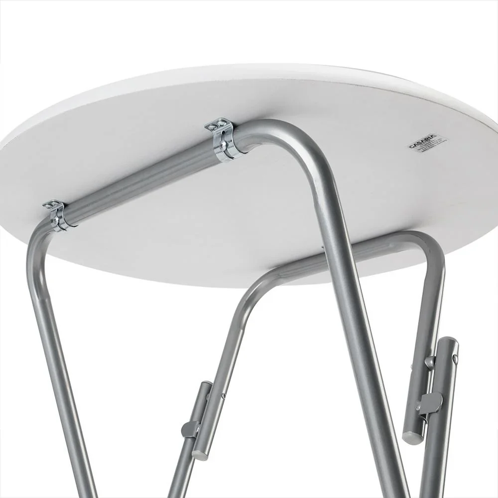 Bartable klappbar weiß, Holzdekor Typ - 1