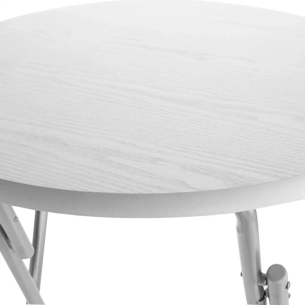 Bartable klappbar weiß, Holzdekor Typ - 2