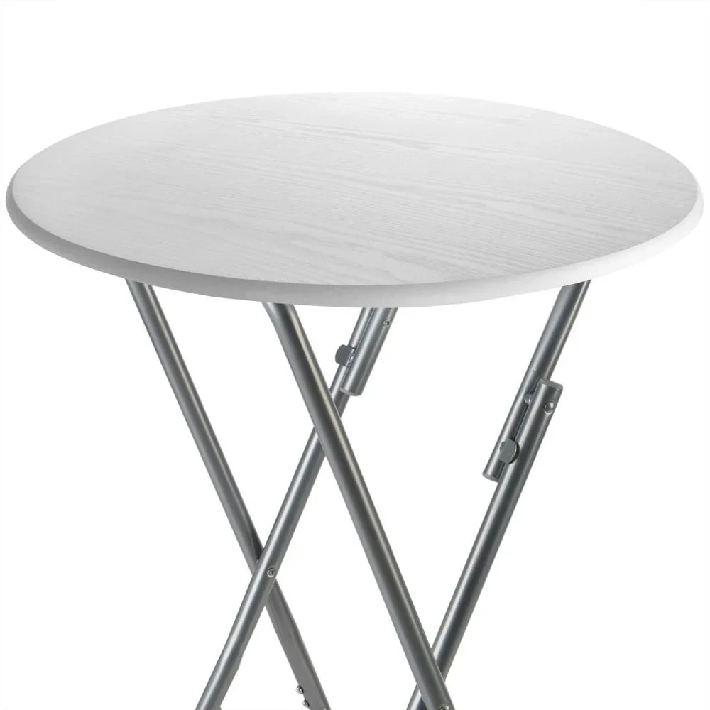 Bartable klappbar weiß, Holzdekor Typ - 3