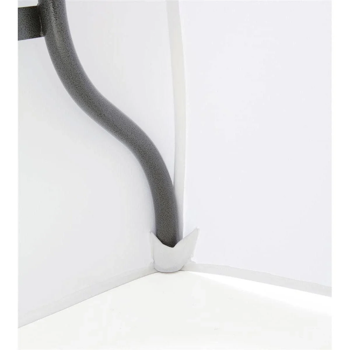 Abdeckung für rechteckigen Tisch - Stretch - 75 x 180 x 74 cm - Weiß - 2