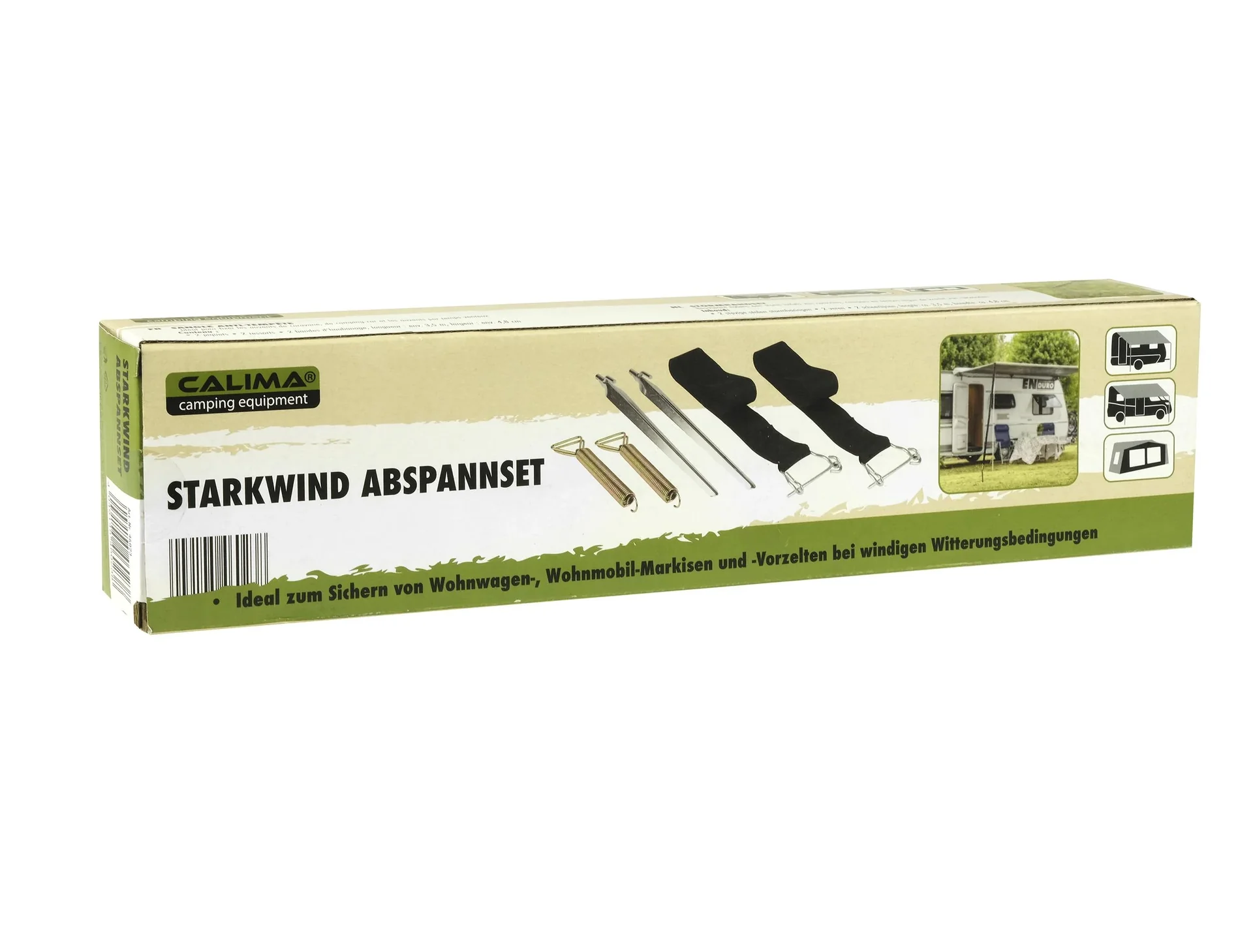 Starkwind Abspannset. 6-teilig - 0