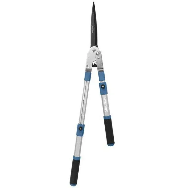 Teleskop-Heckenschere mit Wellenklinge - 0