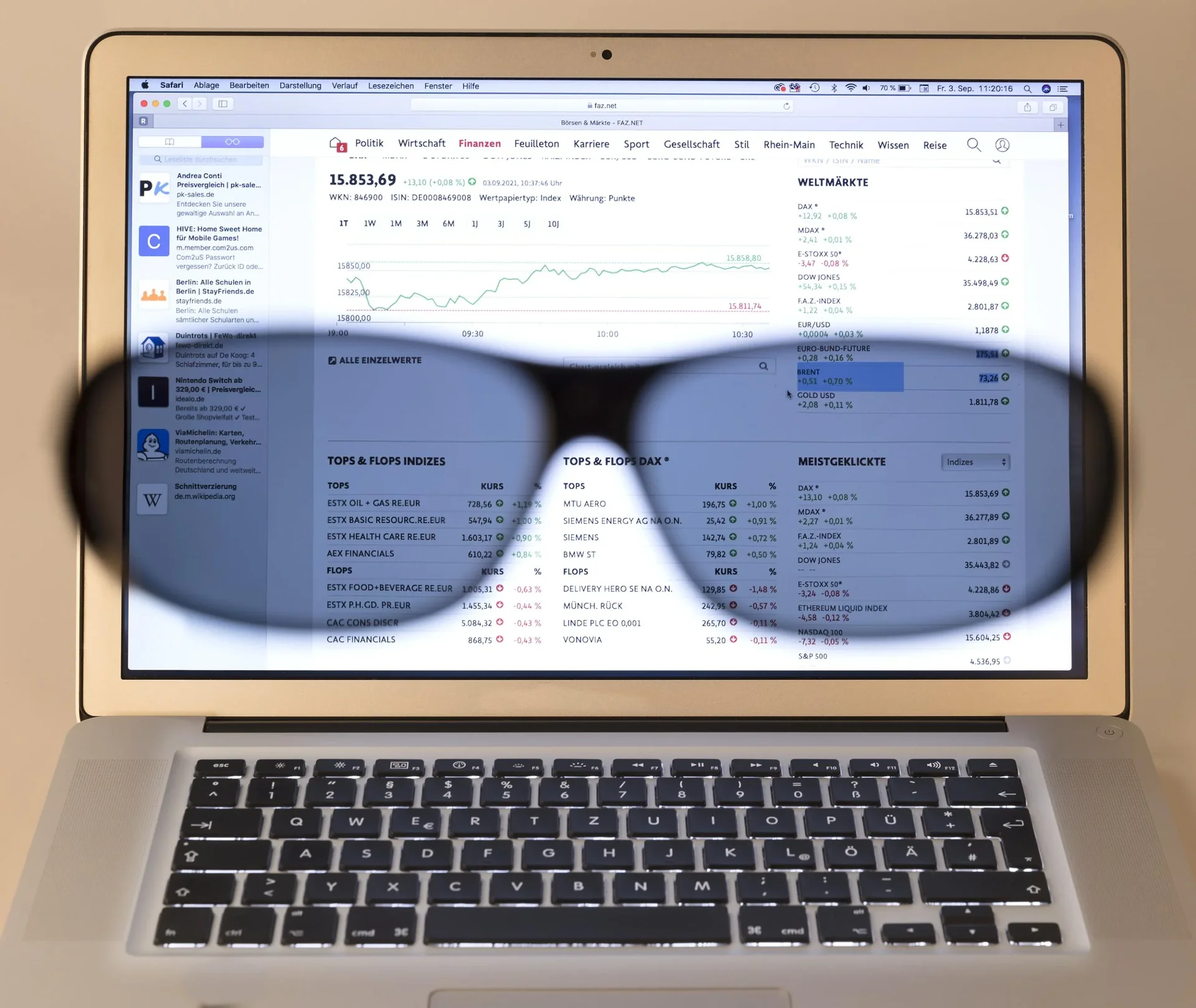 Schutzbrille mit 4 Wechsel-Rahmen - 0