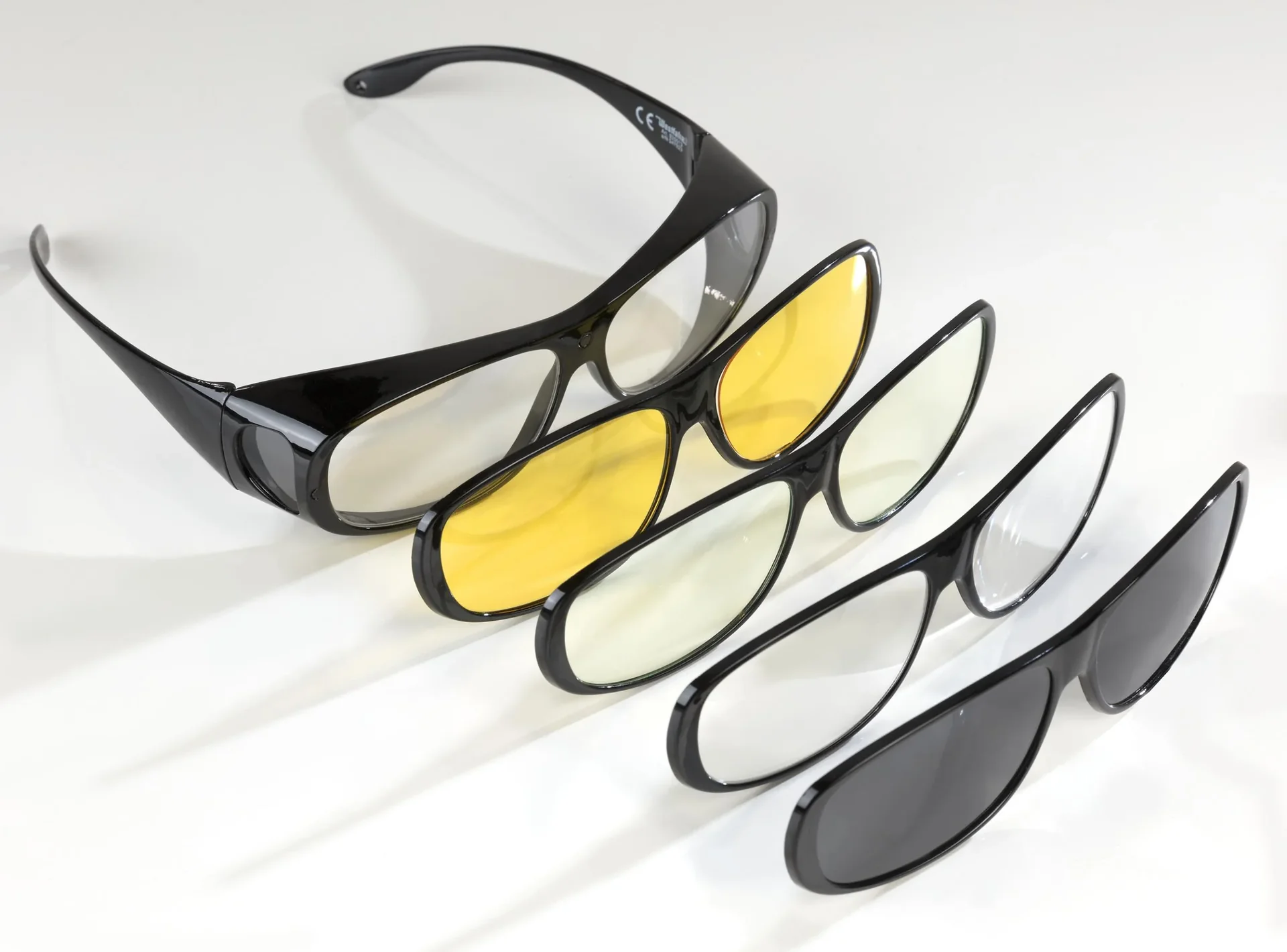 Schutzbrille mit 4 Wechsel-Rahmen - 1