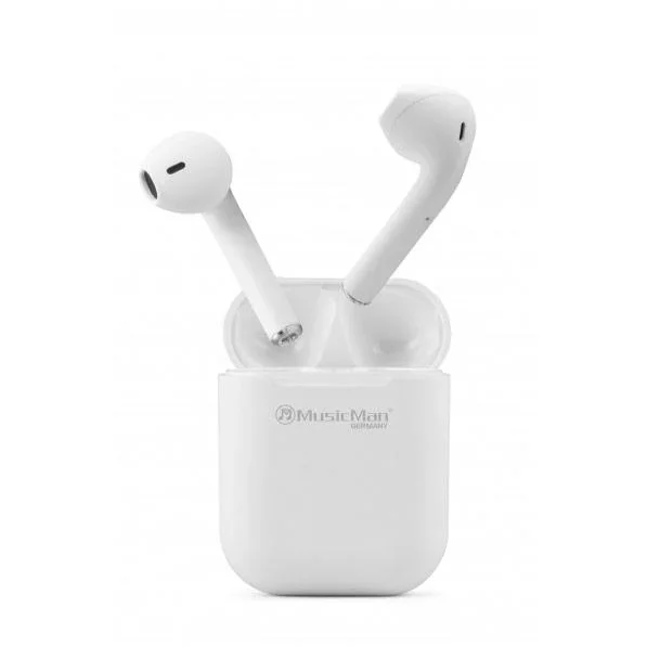 Kabellose Stereo-In-Ear-Kopfhörer weiß - 1