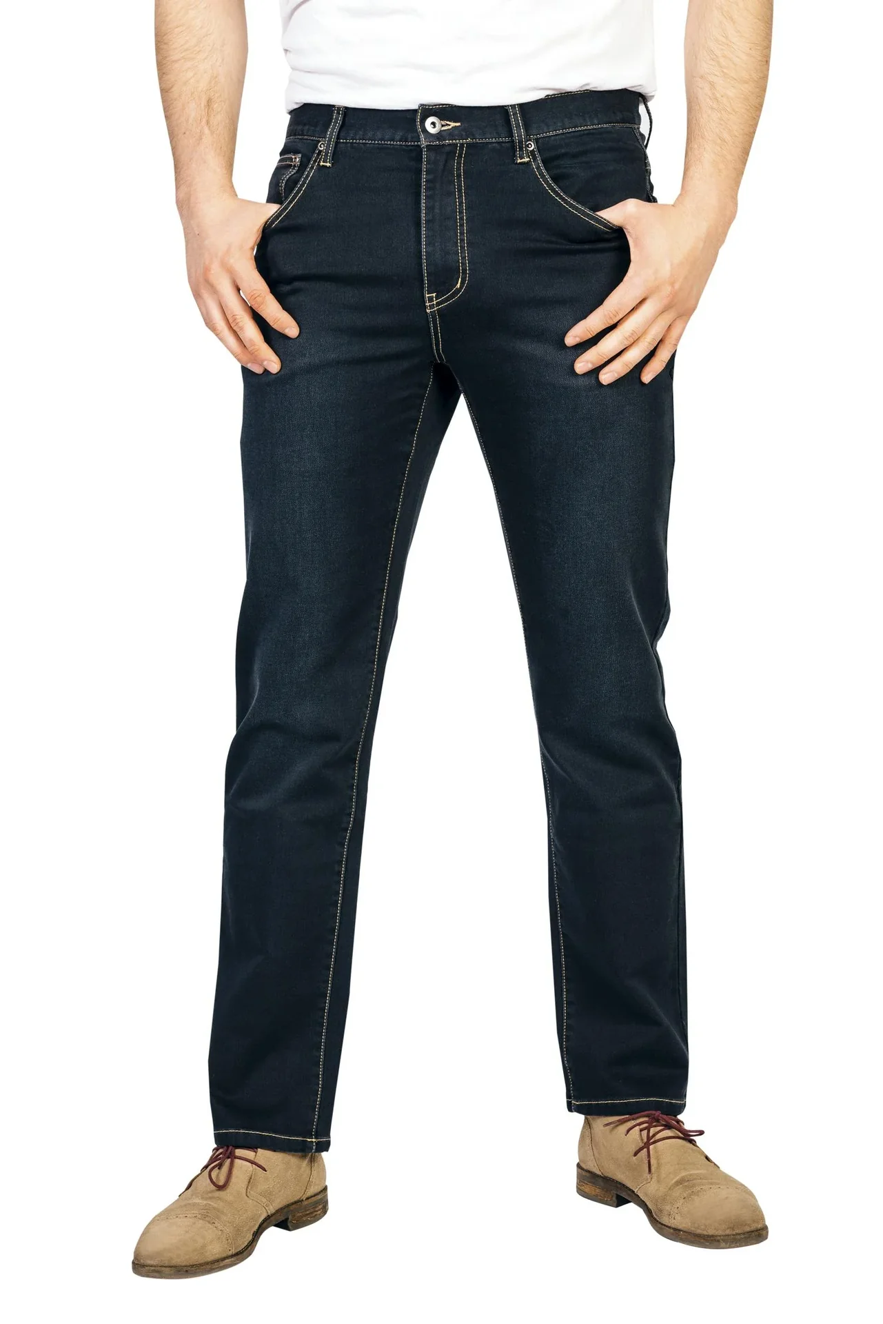 Joggpants aus Stretchdenim, Farbe schwarz, Gr. 58 - 9