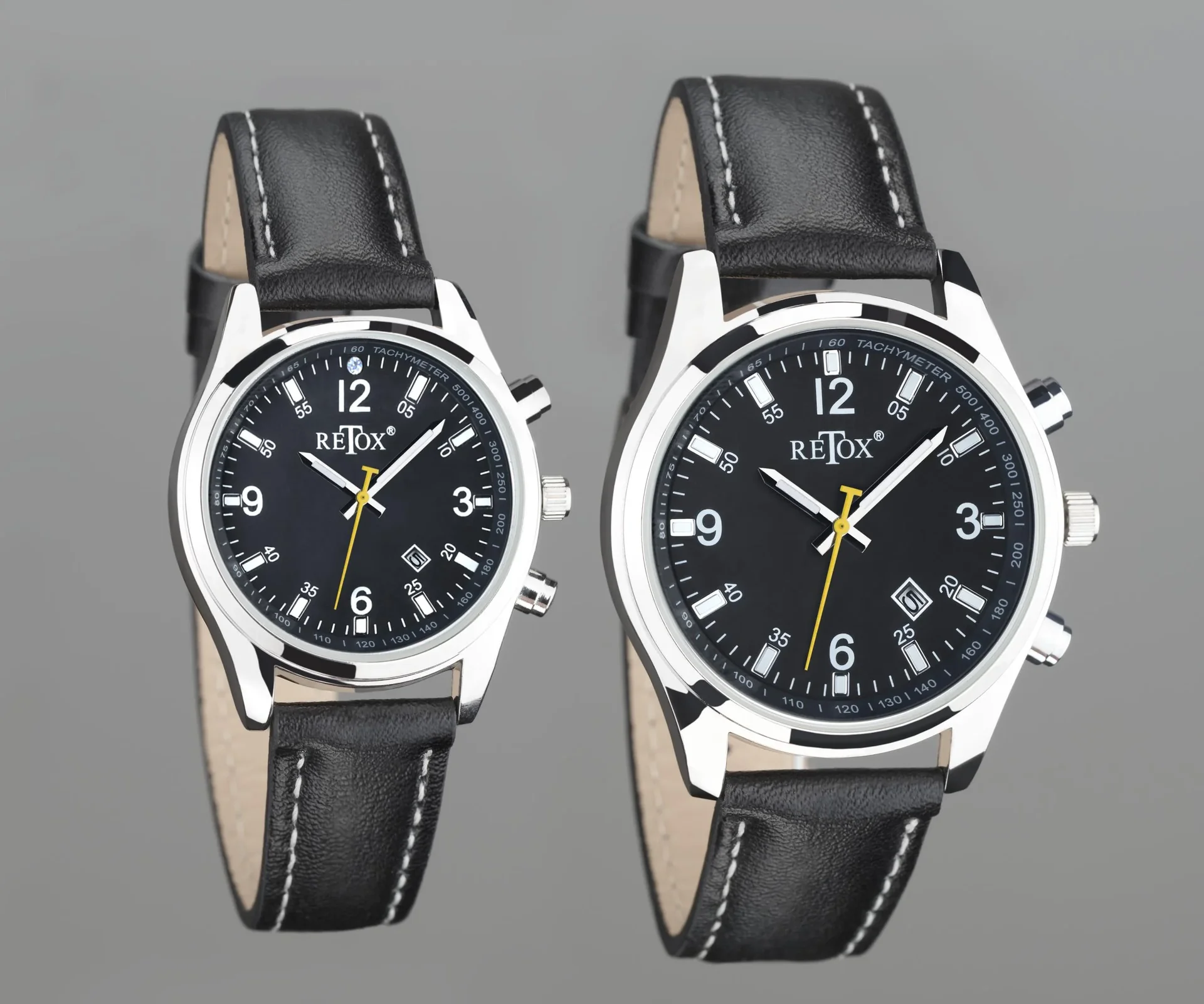 Uhren Set für Sie und Ihn mit Datumsanzeige - 4