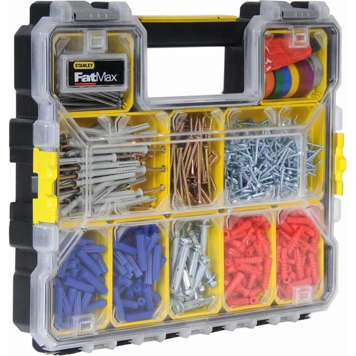 Professionelle Aufbewahrungsbox flach FatMax - 10 Aufbewahrungsfächer - 45x36x7 cm - 2