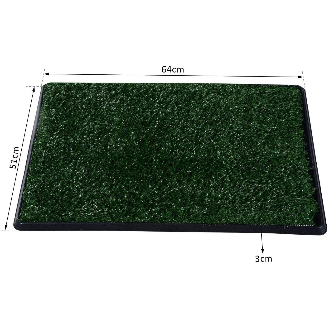 Welpentoilette Hundetoilette Welpenklo Grün 51x64cm - 4