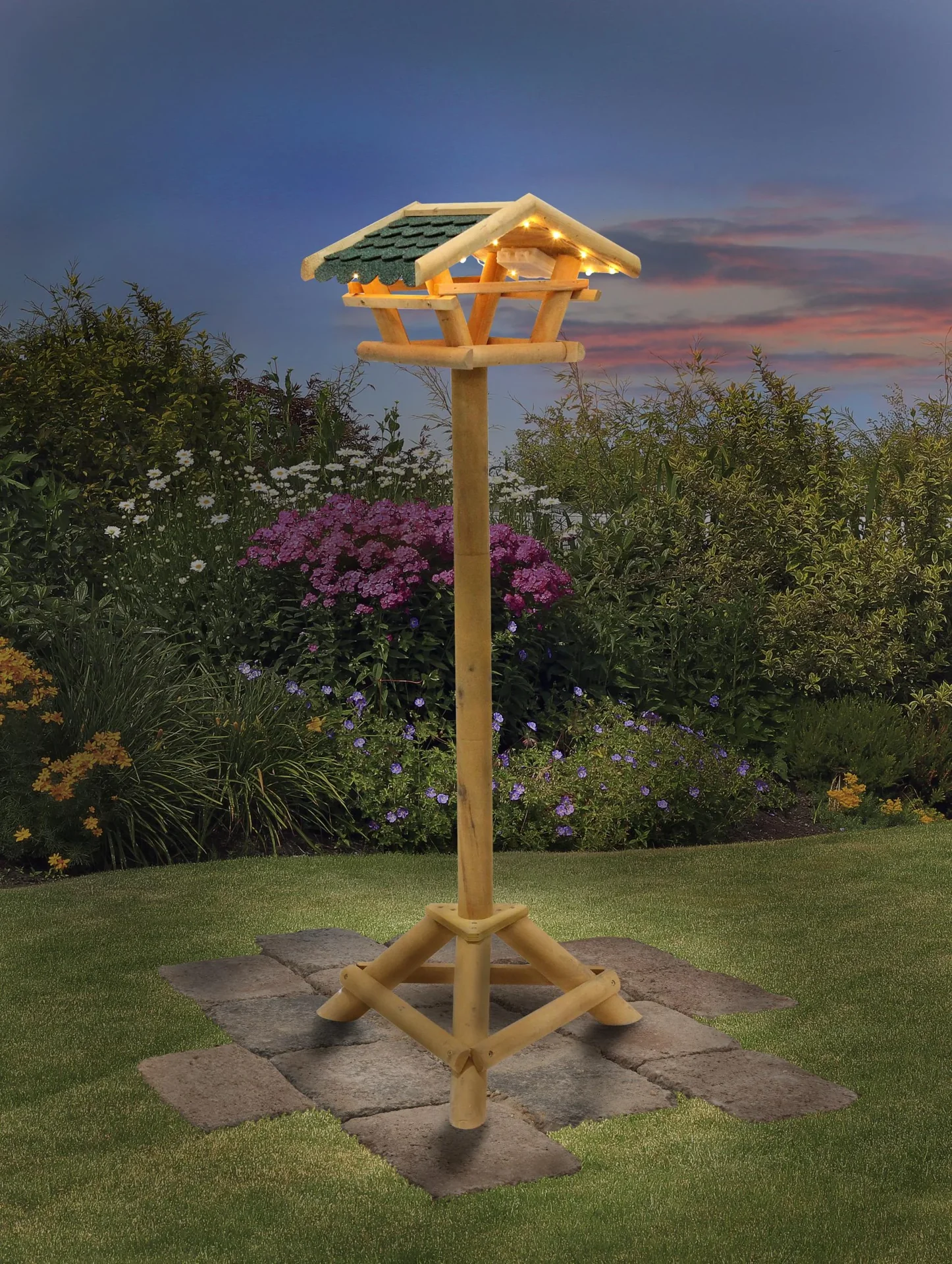 Vogelfutterhaus mit Beleuchtung - 1