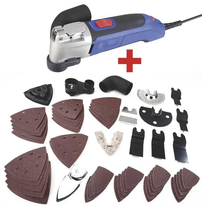 Multifunktionswerkzeug 300 W "Renomaster Pro" 57-teiligem Zubehör Set - 7